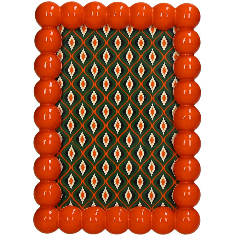 Kersten BV Bilderrahmen “Dots” Orange 10 x 15 cm | Punktdesign | Kersten BV