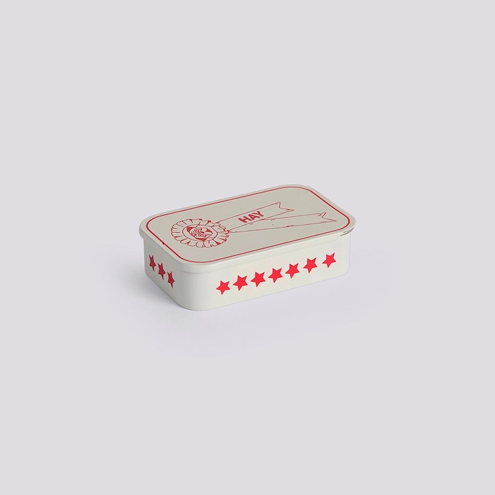 HAY Blechdose für Leckerlis „Red & White“ | Praktisch dekorativ | HAY Dogs