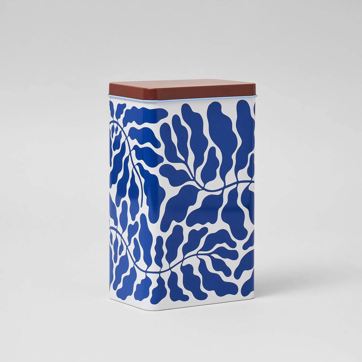 WRAP Blechdose mit Löffel „Leaves“ | Blattmotiv | WRAP