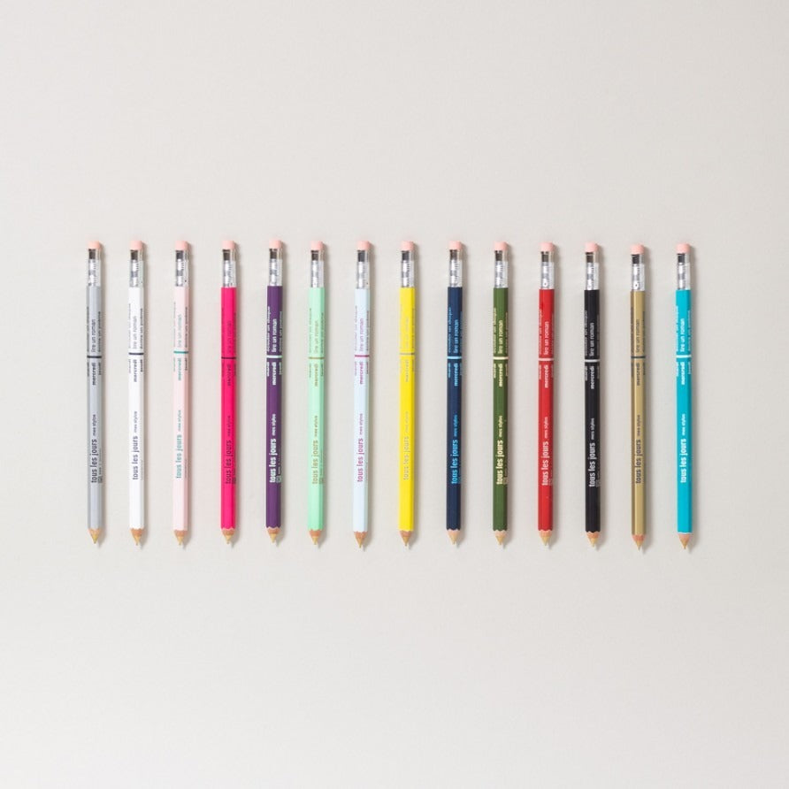 MARK’S Inc. 3er-Set Bleistift Pen Days | feine, bunte Bleistifte mit Graphitminen von MARK’S Inc.