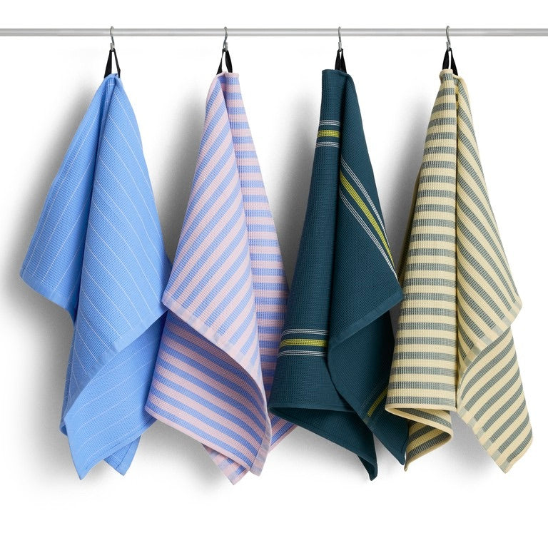 HAY Geschirrtuch „Canteen Sky Blue Pinestripe“ | Minimal Look | HAY
