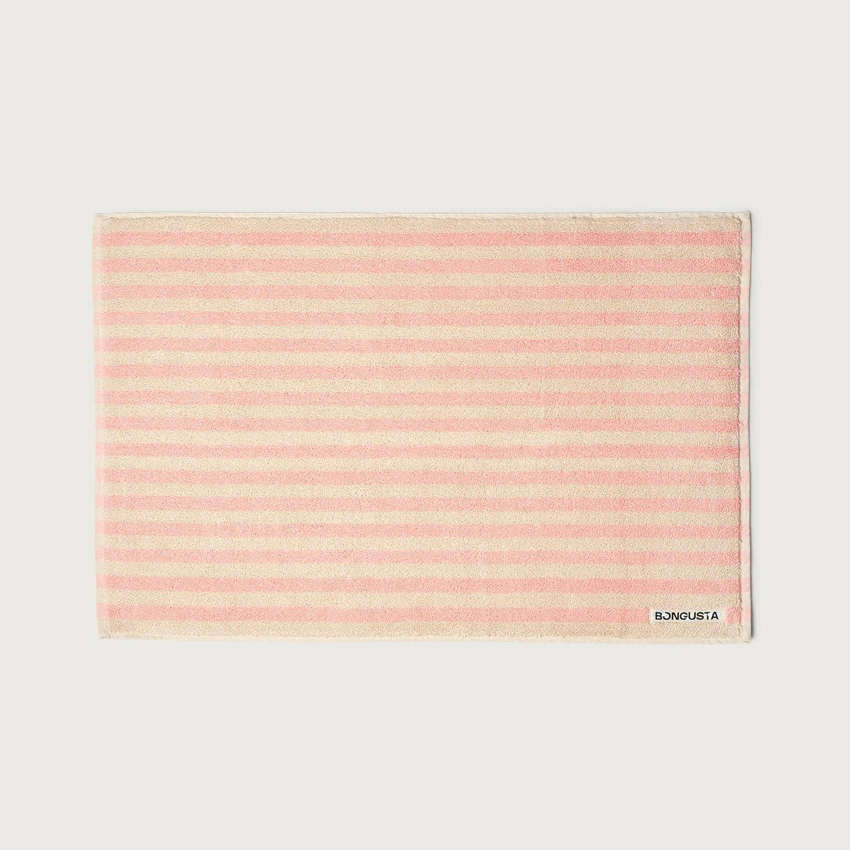 BONGUSTA Badematte BONGUSTA “Naram Tropical & Creme” | 50x80 cm | Weich & Kuschelig