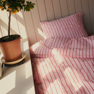 BONGUSTA Kissenbezug “Baby Pink & Ski Patrol” 80×80cm | BONGUSTA