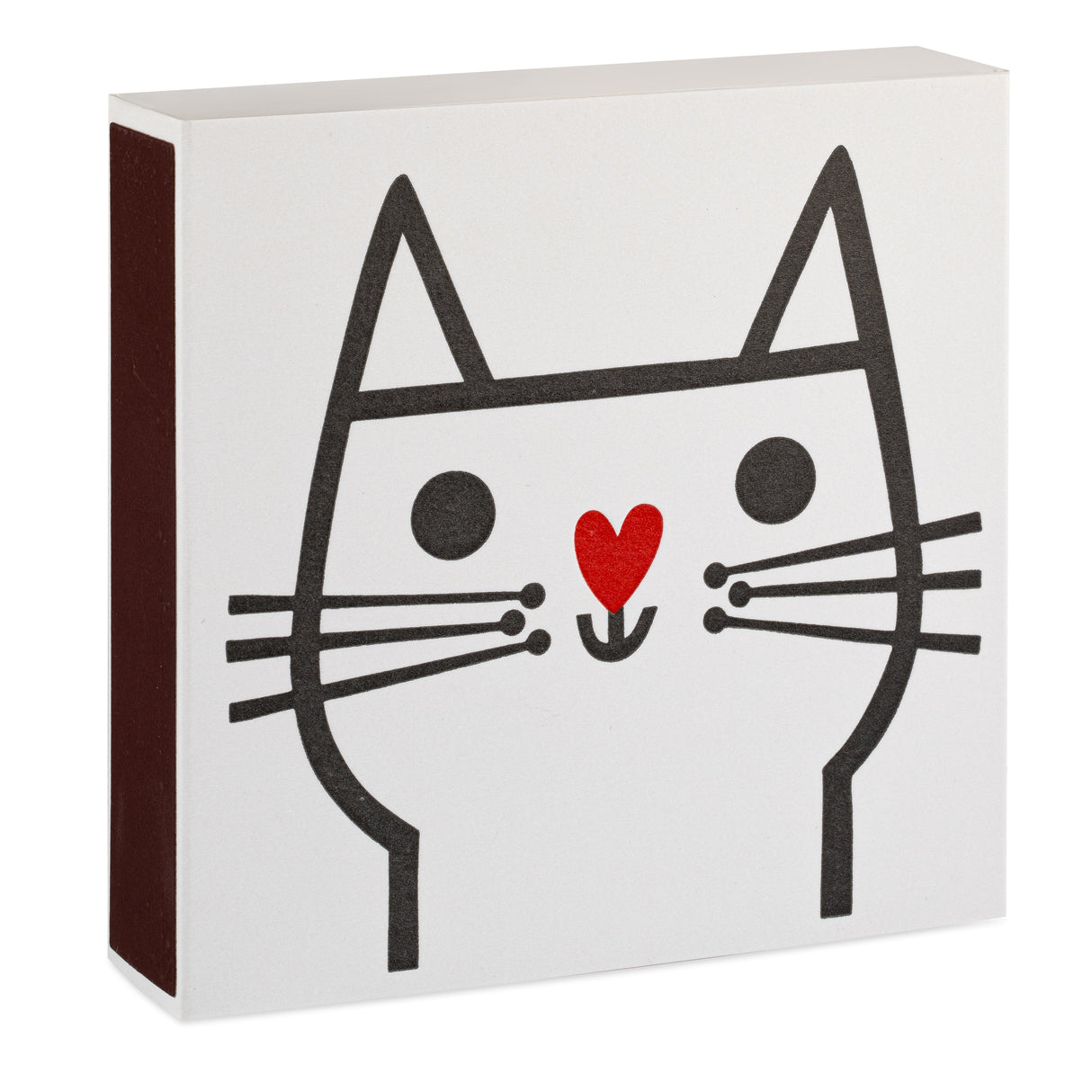 Archivist Lange Streichhölzer „Cat by Jane Foster“ von Archivist | 100 Stück in Square Matchbox