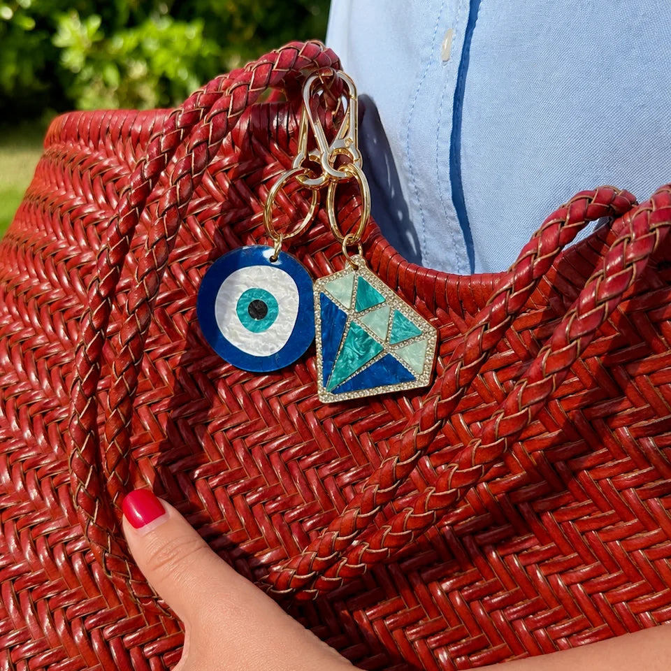 Lou Loto Schlüsselanhänger “Turkish Eye” | Bag Charm | Lou Loto
