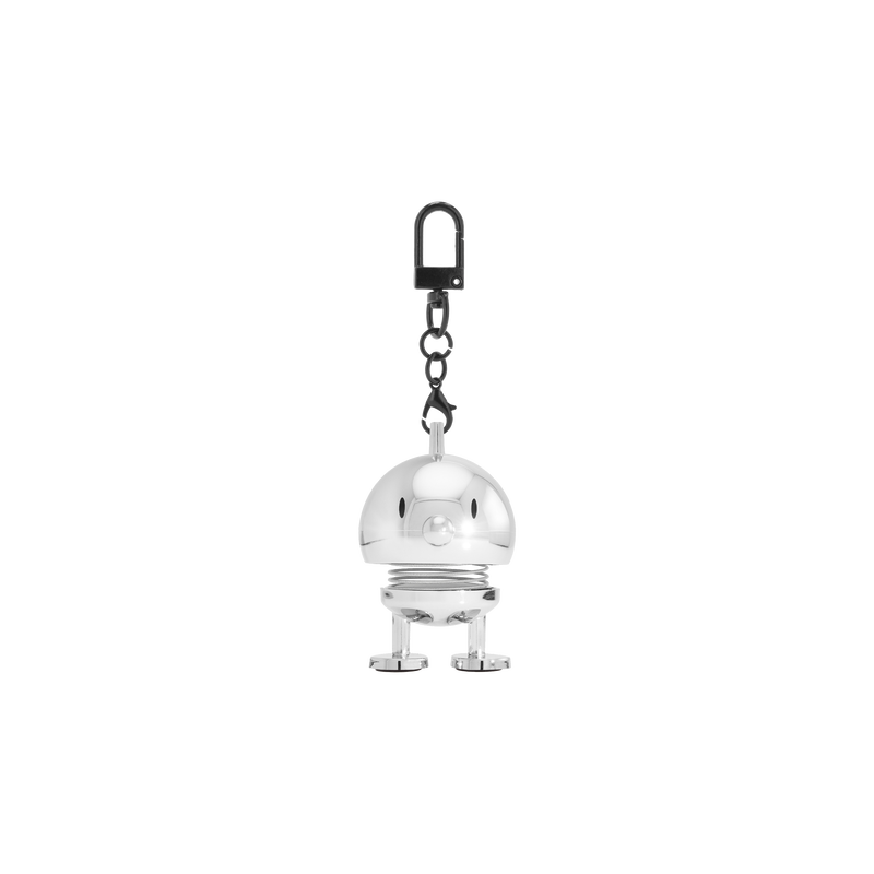 Hoptimist Bag Charm “Hoptimist” Chrome | Verspielter Taschenanhänger | Hoptimist