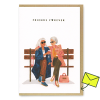 ALL THE WAYS TO SAY Grußkarte "Friends Forever" | Schöne Klappkarte | ALL THE WAYS TO SAY