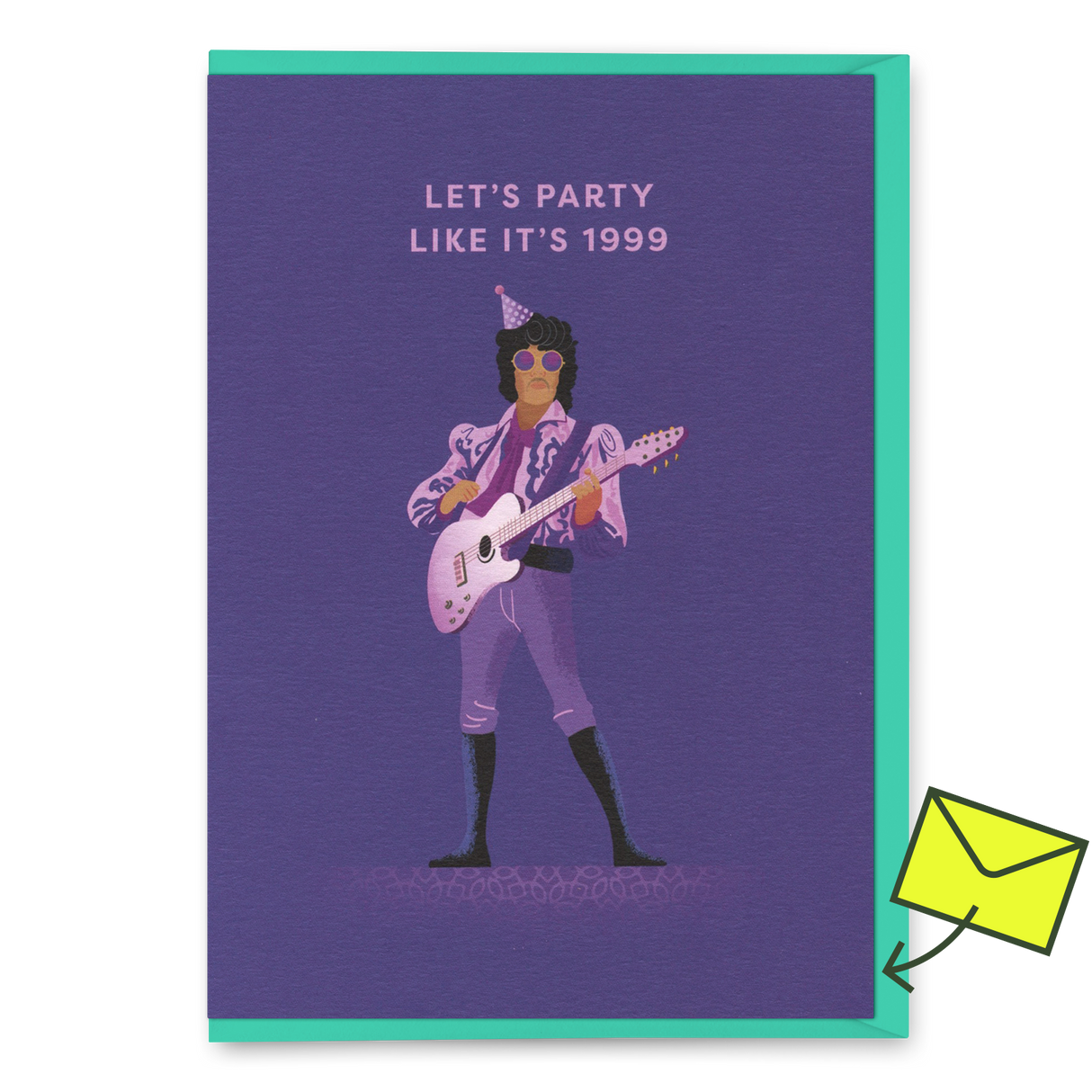 Ohh Deer Grußkarte "Let's party like it's 1999" | Coole Klappkarte | Ohh Deer