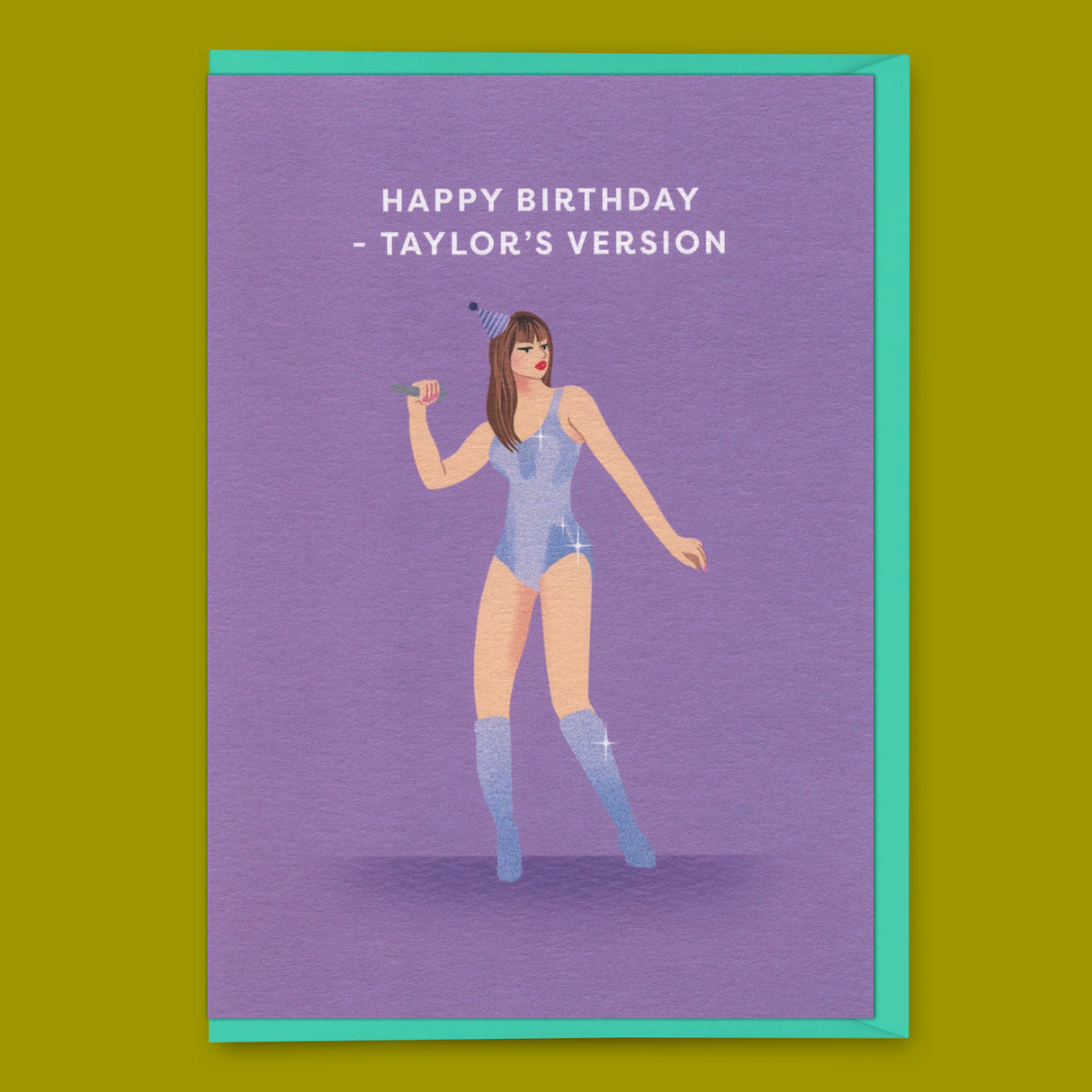 Ohh Deer Grußkarte "Happy Birthday Taylor´s Version" | Schöne Klappkarte | Ohh Deer
