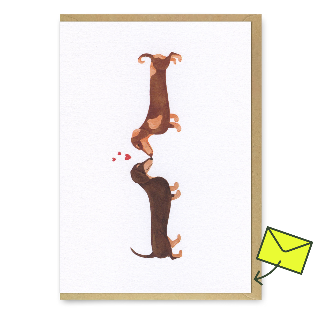 ALL THE WAYS TO SAY Grußkarte “Dachshund Lovers” | Für echte Dackel-Fans | ALL THE WAYS TO SAY