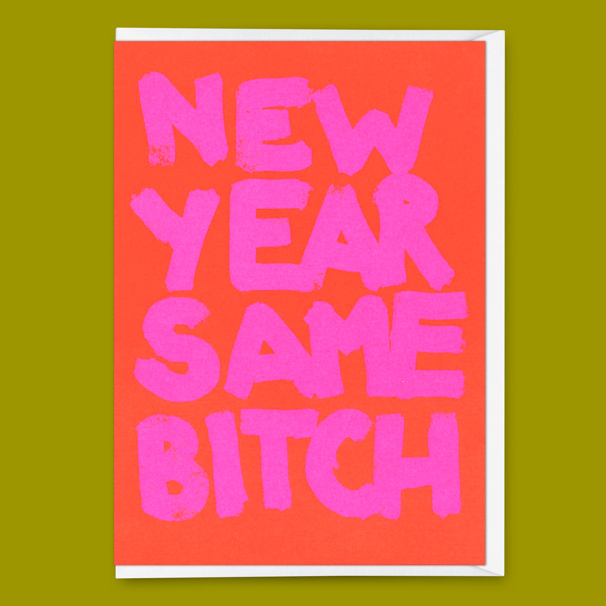 Deli Cards Grußkarte "Same bitch" | Lustige Klappkarte mit Spruch zum Geburtstag