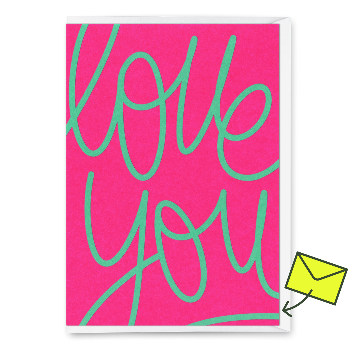 Deli Cards Grußkarte "Love you Swing" | Besondere Klappkarte für Verliebte