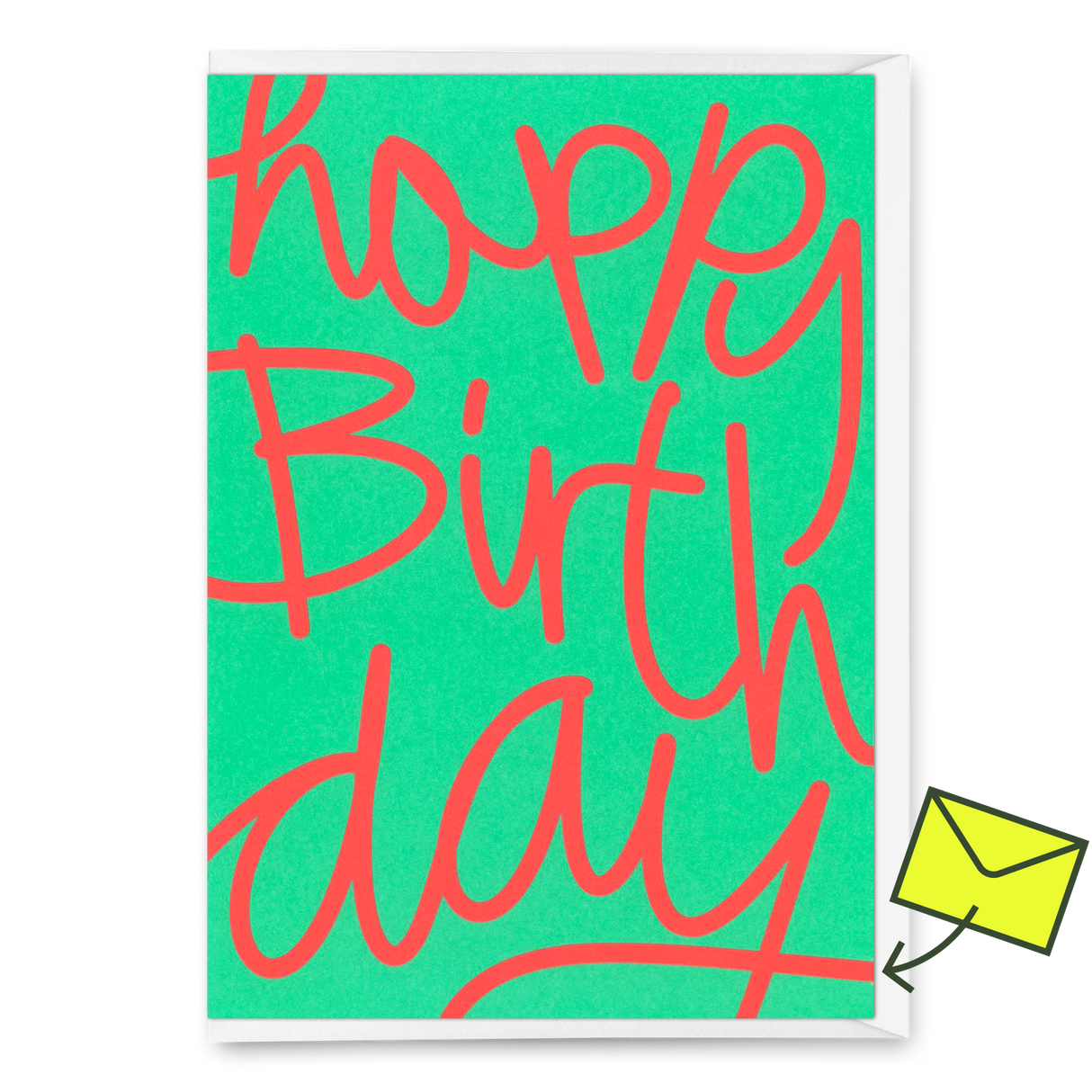 Deli Cards Grußkarte "Happy Birthday Swing" | Besondere Klappkarte zum Geburtstag