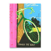 Deli Cards Postkarte "Choose the bike" | Besondere Karte mit Spruch