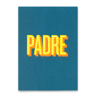 Deli Cards Postkarte "Padre" | Coole Karte zum Vatertag