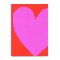 Deli Cards Postkarte "Purple heart" | Schöne Karte für jeden Anlass