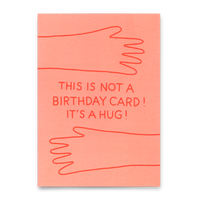 Deli Cards Postkarte "It´s a hug" | Lustige Karte für jeden Anlass