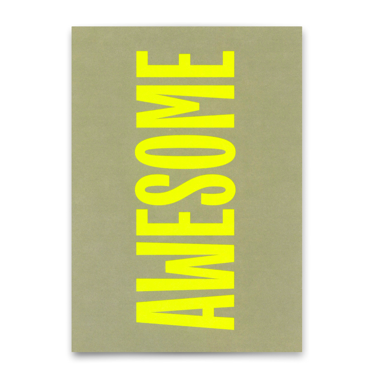 Deli Cards Postkarte "Awesome" | Schöne Karte für jeden Anlass