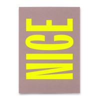 Deli Cards Postkarte "Nice" | Schöne Karte für jeden Anlass