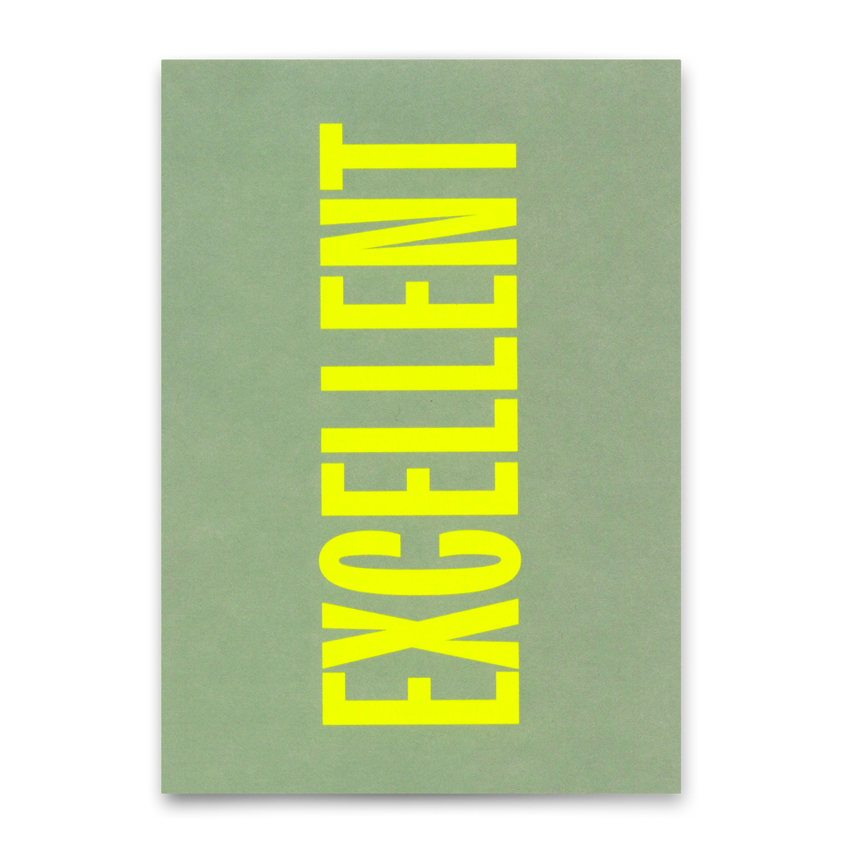 Deli Cards Postkarte "Excellent" | Schöne Karte für jeden Anlass