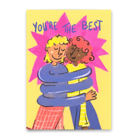 Deli Cards Postkarte "You´re the best" | Schöne Karte für jeden Anlass