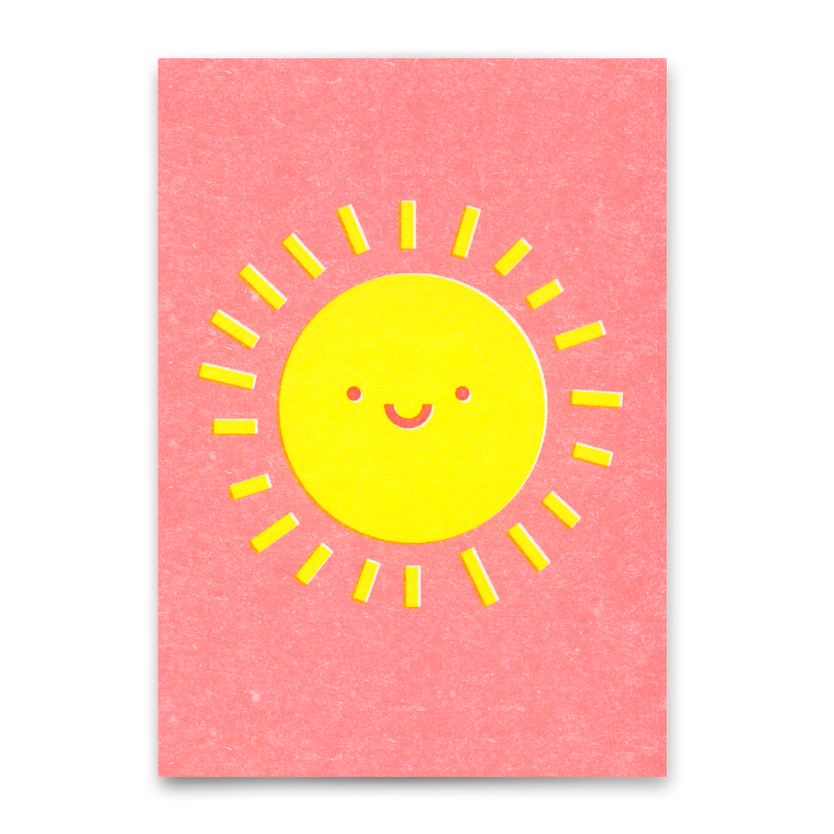 Deli Cards Postkarte "Smiling sun" | Schöne Karte für jeden Anlass