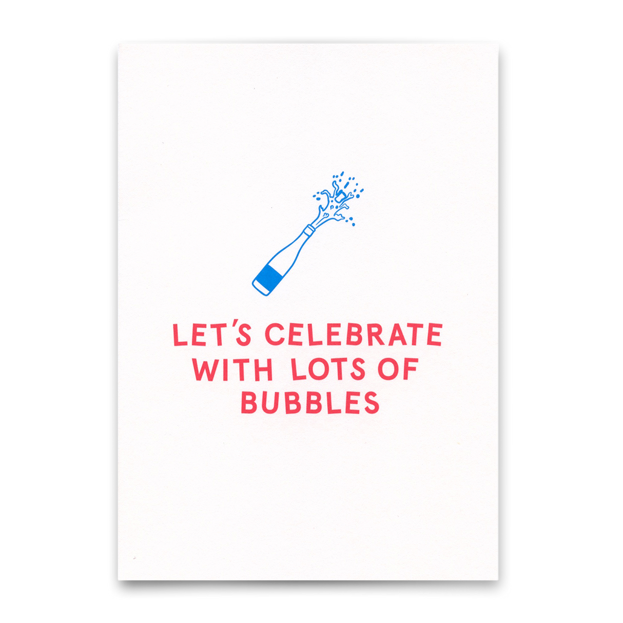 Deli Cards Postkarte "Bubbles" | Besondere Karte für jeden Anlass
