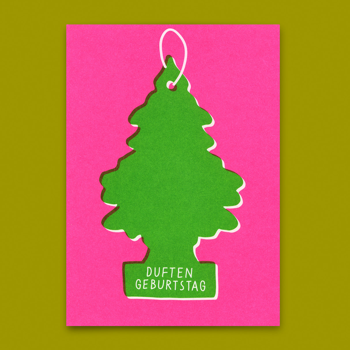 Deli Cards Postkarte "Duften Geburtstag" | Lustige Karte zum Geburtstag