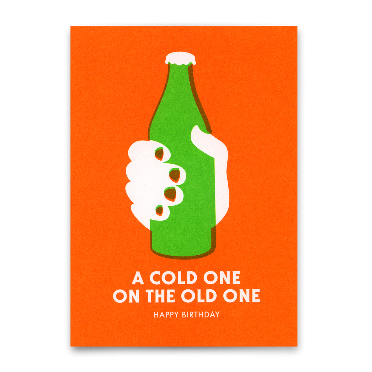 Deli Cards Postkarte "A cold one" | Coole Karte zum Geburtstag