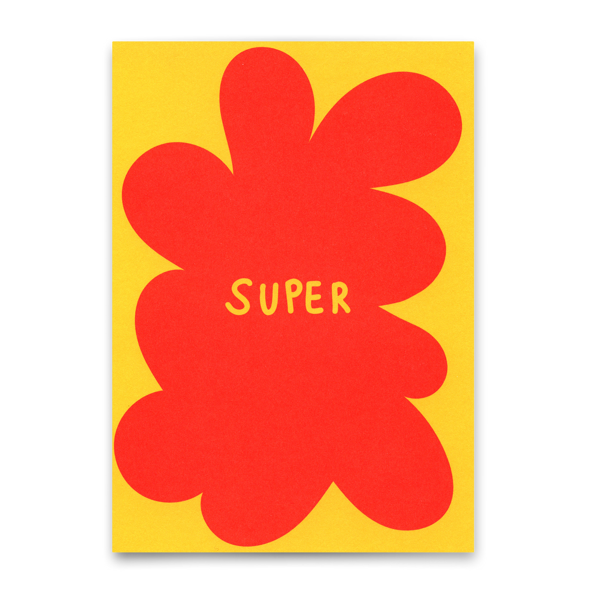 Deli Cards Postkarte "Super Abstrakt" | Coole Karte für jeden Anlass