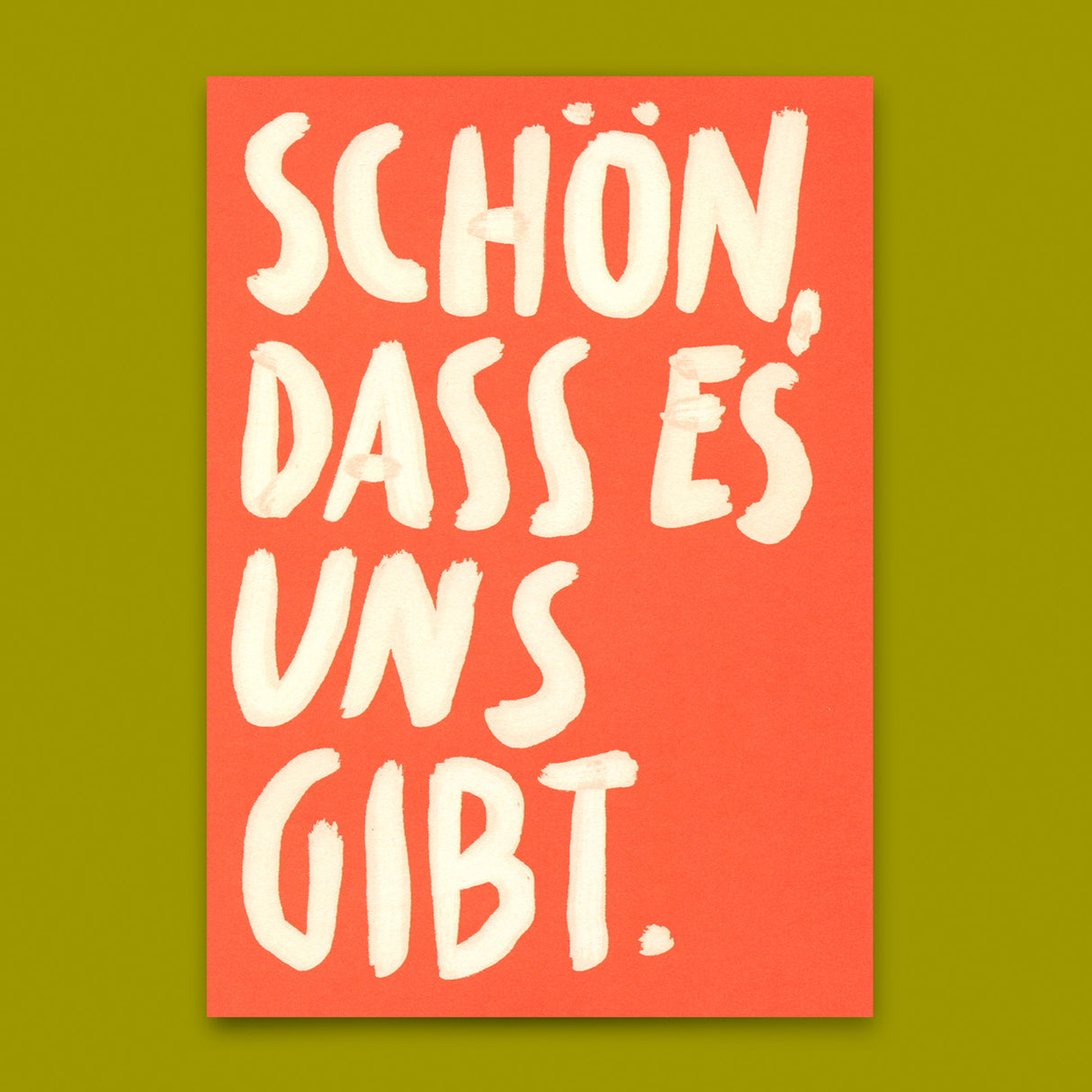 Deli Cards Postkarte "Schön, dass …" | Besondere Karte für Verliebte