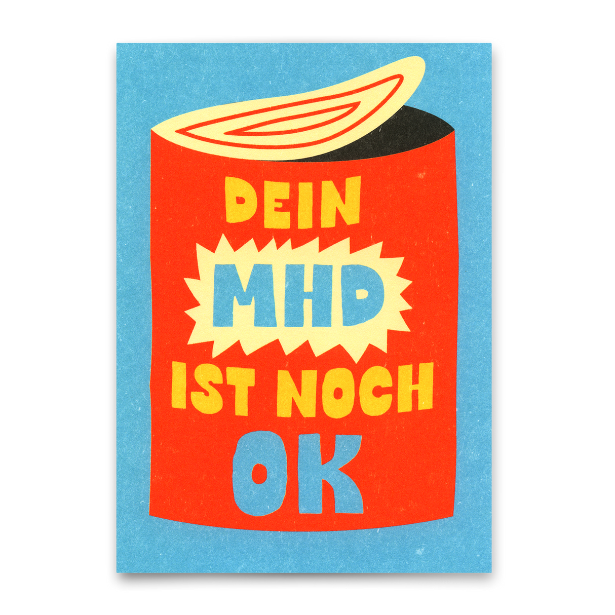 Deli Cards Postkarte "MHD" | Lustige Karte zum Geburtstag