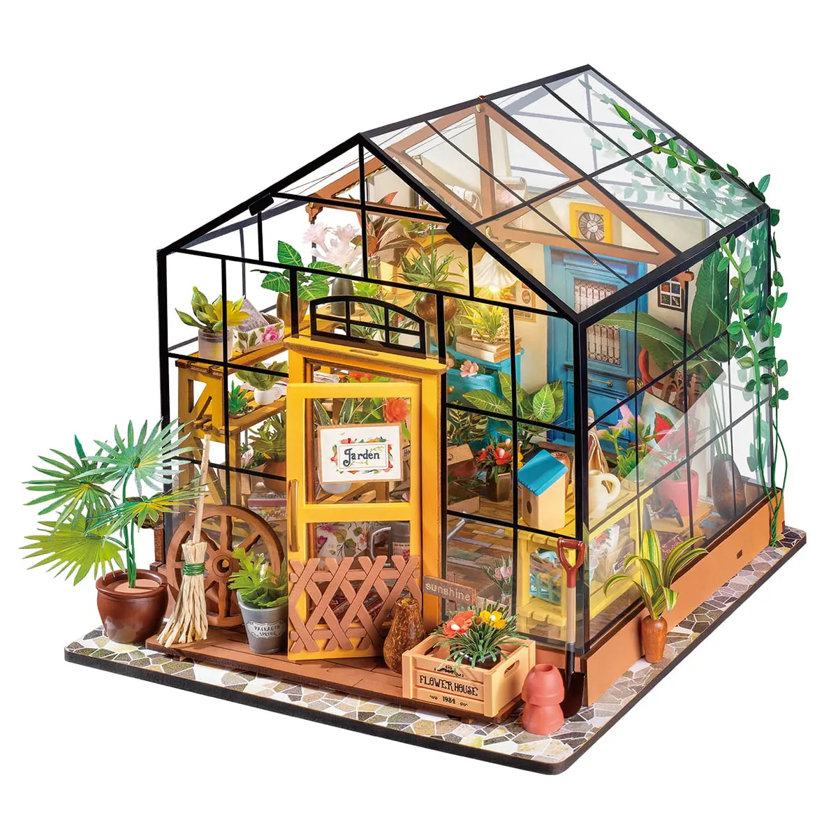 Rolife DIY-Set Rolife “Cathy's Flower House” | Holz | Romantisch & Filigran
