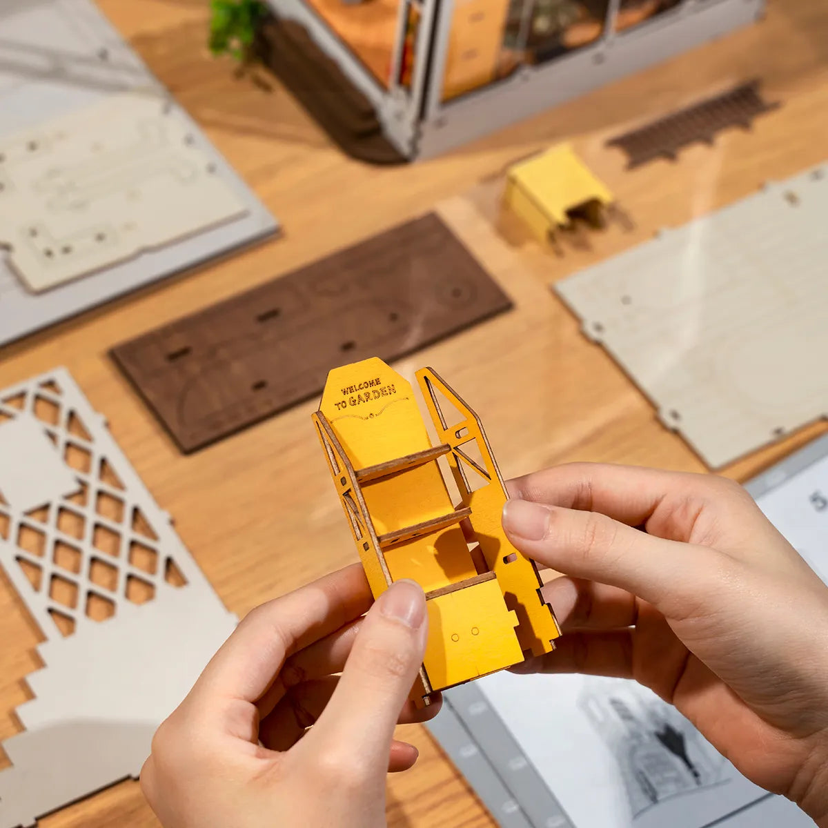 Rolife DIY-Set Rolife “Garden House” | Holz | Kreatives Bastelprojekt