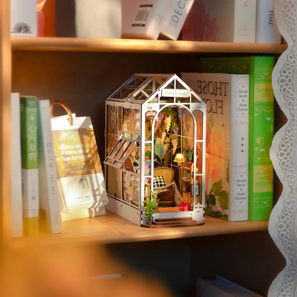 Rolife DIY-Set Rolife “Garden House” | Holz | Kreatives Bastelprojekt