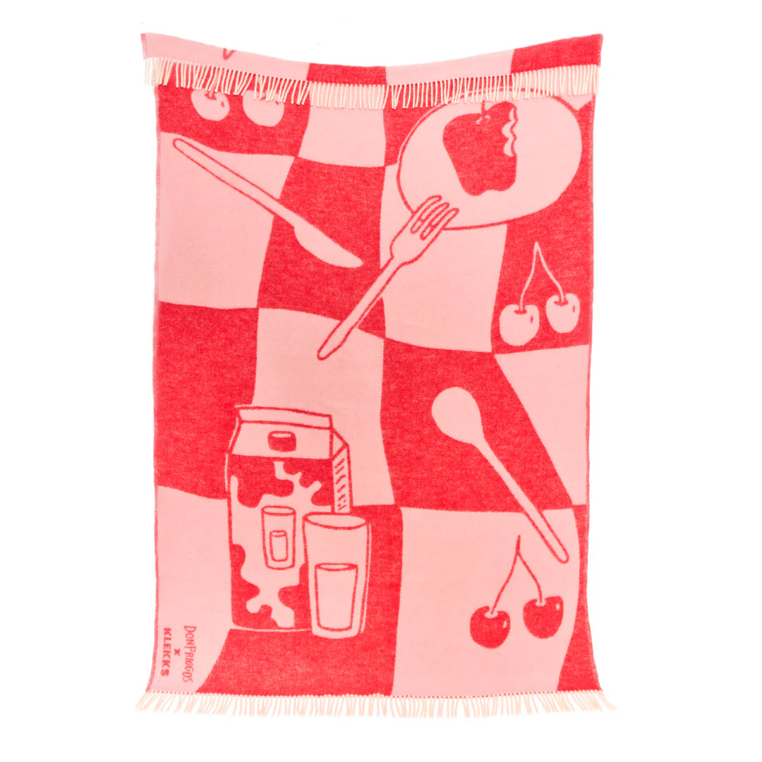 Klekks Decke “Klekks No. 33” donpriggos | Künstlerdesign | Klekks