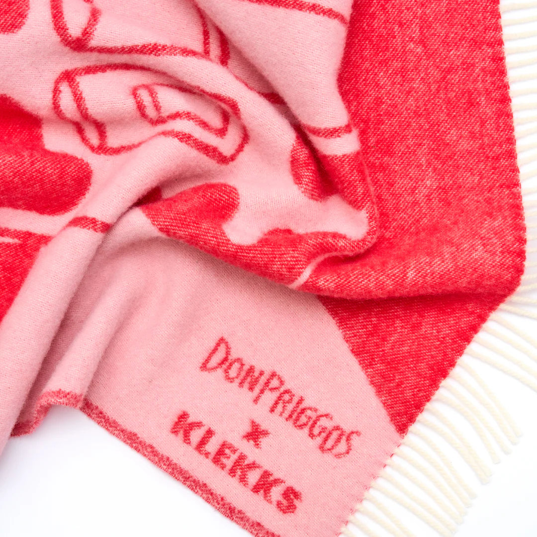 Klekks Decke “Klekks No. 33” donpriggos | Künstlerdesign | Klekks