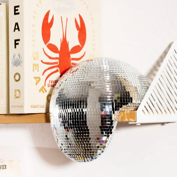 L'expressionist Disco-Kugel Skulptur | Spiegelnde Deko | L'expressionist