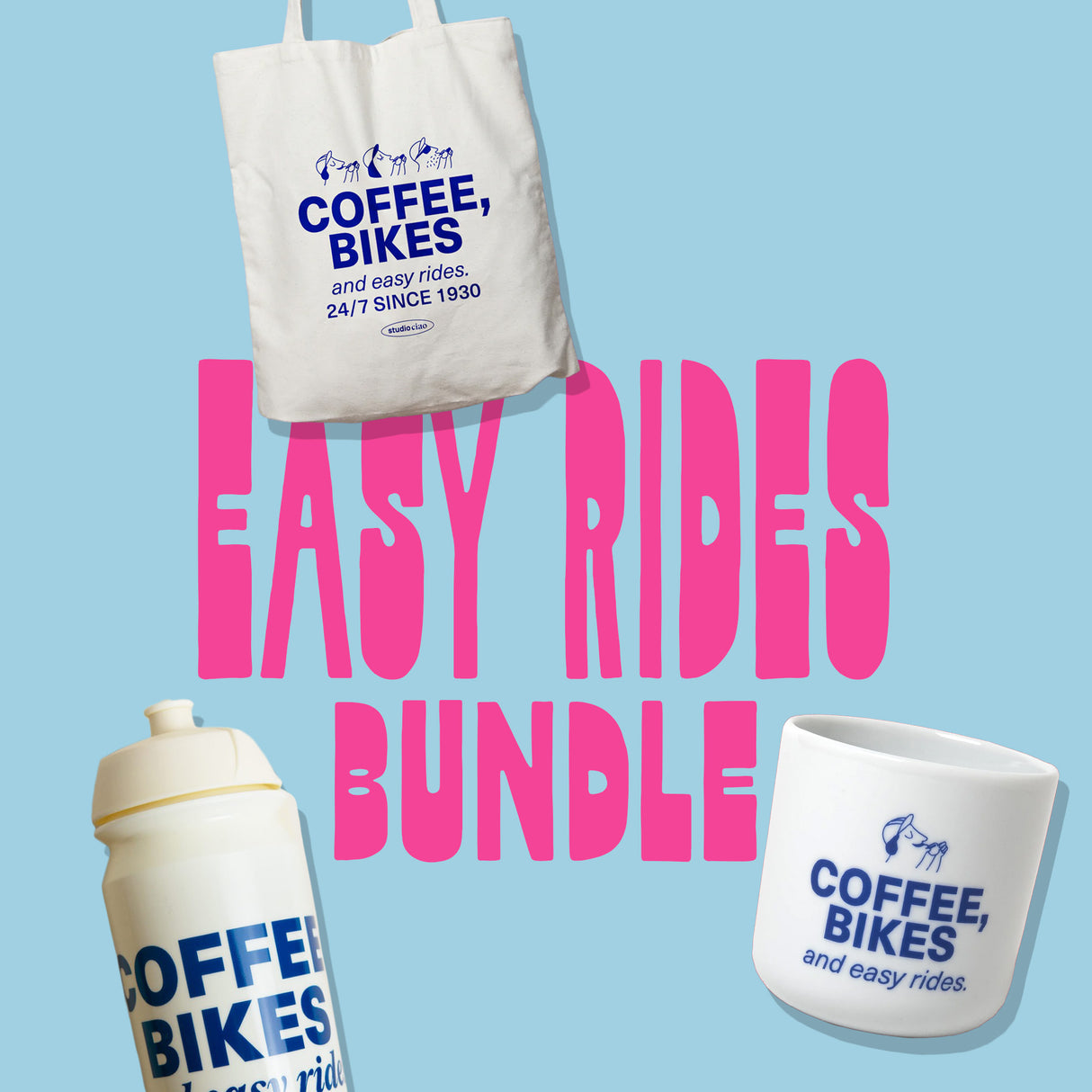 Coffee, Bikes & Easy Rides Bundle | Für Kaffeefans auf zwei Rädern