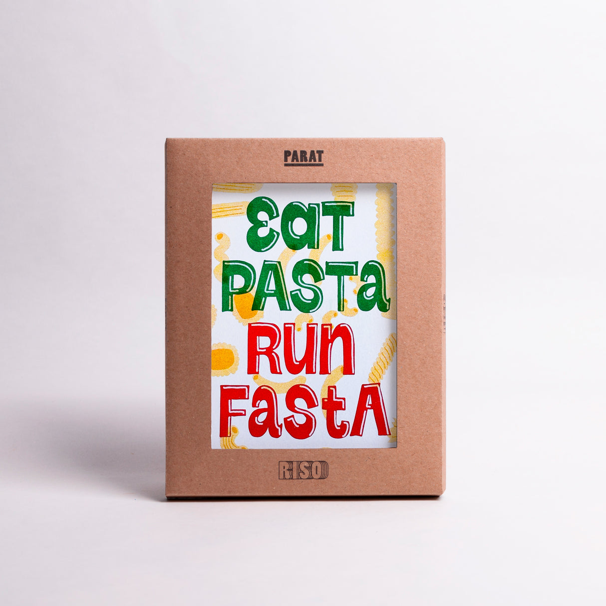 Edition SCHEE Parat Riso Eat Pasta, Run Faster