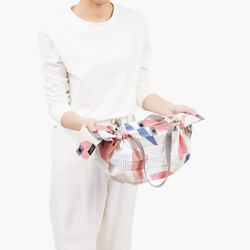 Shupatto Einkaufsbeutel „Scraps (Hagire) M“ | Patchwork-Design | Shupatto