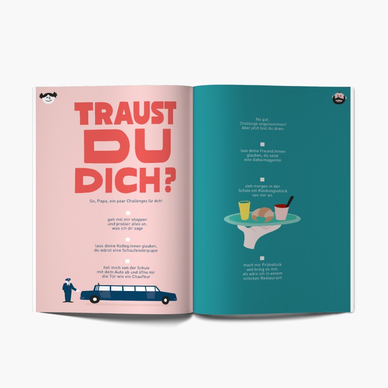 MINUS Erinnerungsbuch MINUS "Wie der Vater, so die Tochter?" | Inspirierend & Individuell