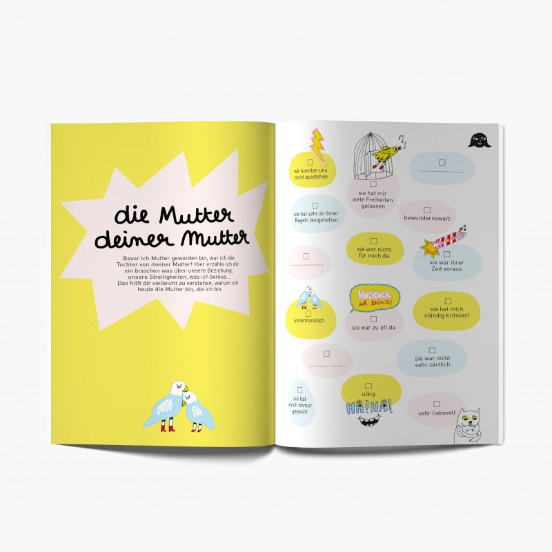 MINUS Erinnerungsbuch MINUS "Wie die Mutter, so die Tochter?" | Interaktiv & Persönlich