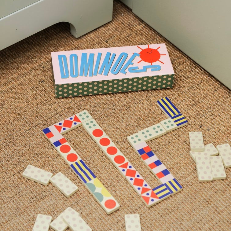 PRINTWORKS Spiel “Junior Dominoes” | Domino für Kinder | PRINTWORKS