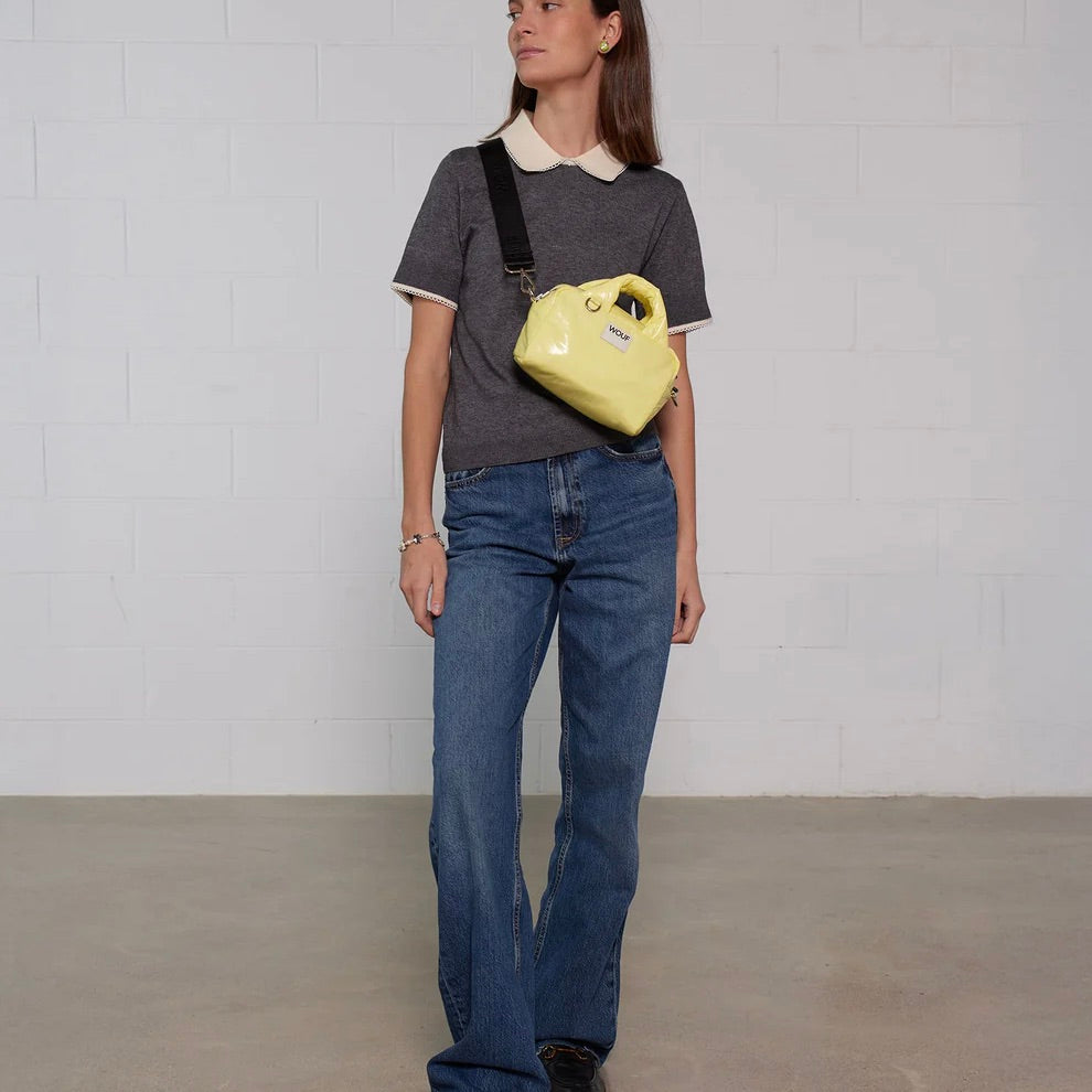 Wouf Tasche “Bowling Bag” Butter | Sportliche Tasche | Wouf