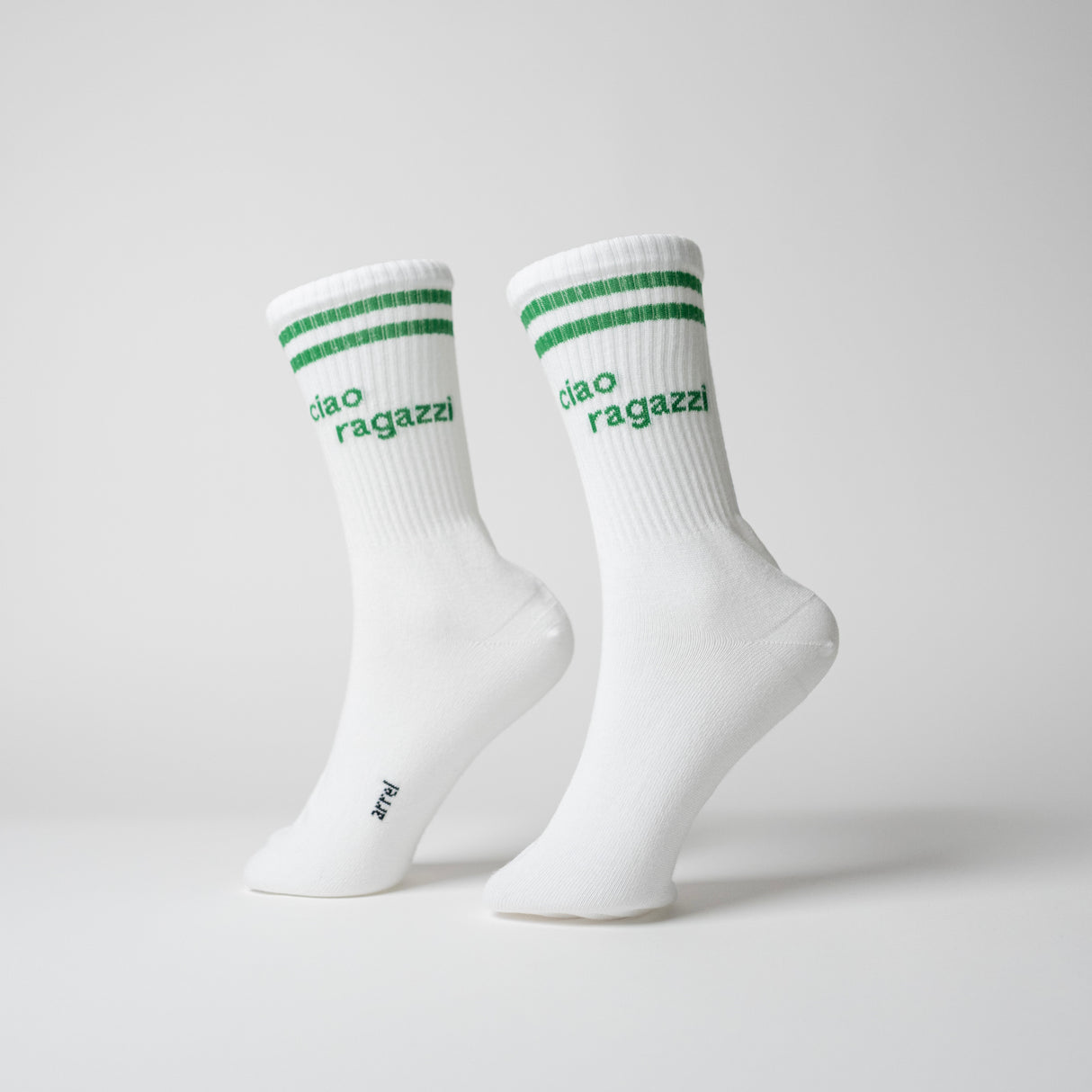 arrel Socken “Ciao Ragazzi” | Italienische Statement Socken | arrel