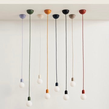 HAY Pendelleuchte „Common Pendant Set Pastel Lilac“ | Zart & modern | HAY