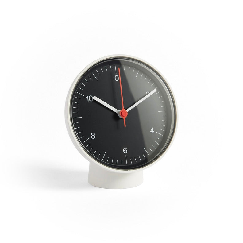 HAY Standuhr „Table Clock Black“ | Minimalistisch & modern | HAY