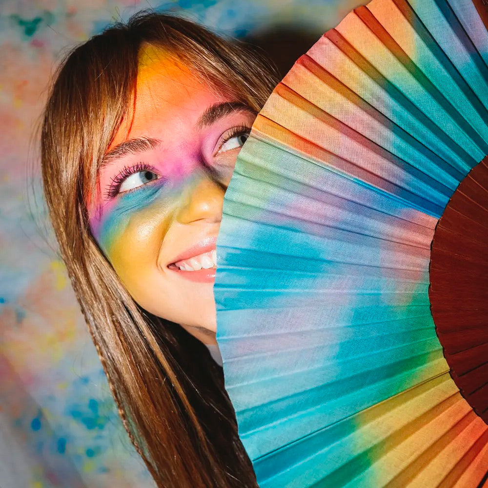A Fan of Fächer „Aurora Skies“ | A Fan of | Eleganter Fächer mit zauberhaftem Design