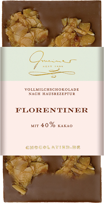 Confiserie Gmeiner Schokkolade "Florentiner" | Confiserie Gmeiner